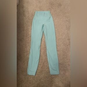 icing blue lululemon align leggings
